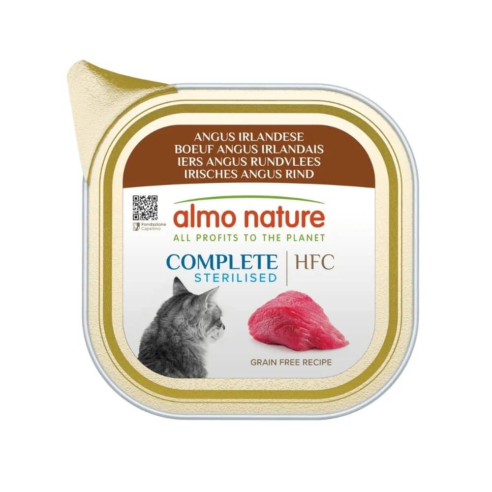 Almo Nature HFC Sterilised Beef konservi kaķiem Liellops 85g
